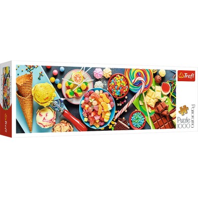 PUZZLE TREFL 1000 PANORAMA O INCANTARE DULCE foto