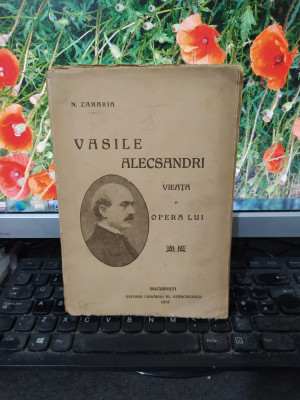 N. Zaharia, Vasile Alecsandri, vieața și opera lui, București 1919, 192 foto