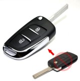 Carcasa Cheie Briceag Peugeot 307 2 Butoane Model Nou AutoProtect KeyCars, Oem