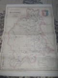 HARTA ETNOGRAFICA A BUCOVINEI INTOCMITA PE TEMEIUL RECENZAMANT. OFICIAL DIN 1910 xerocopie