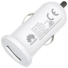 Incarcator Auto Universal Huawei HWCC02 MicroUSBbulk Negru Alb foto