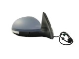 Oglinda usa exterioara VW Tiguan (5n2), 04.2011-05.2016, partea Stanga, reglare electrica; grunduit; incalzit; sticla convexa; geam cromat; cu Lucas,