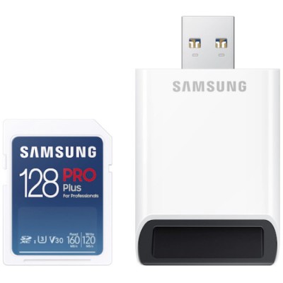 MICROSD PRO PLUS 128GB CL10 CARD READER foto