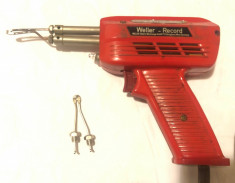 Pistol de lipit,Weller RECORD original, made in W.Germania, putere 100 Watt foto