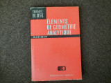 Elements de Geometrie Analytique &ndash; N. Efimov