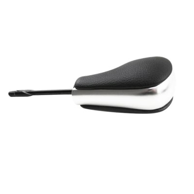 Nuca schimbator viteze, Emzone, Metal/Plastic, Compatibil cu BMW, 18 cm, Negru/Crom foto