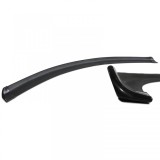 Buza spoiler flexibila cu capace laterale &ndash; Universala fata/spate &ndash; Negru 145x2cm Performance AutoTuning