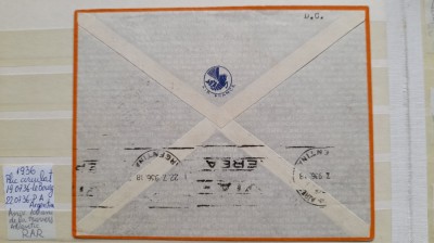 1936 France PC aniv Paris Le Bourget-Buenos Aires PA RAR foto