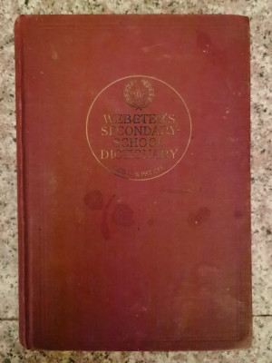 Webster&amp;#039;s Secondary-school Dictionary 1000 Illustrations - Colectiv ,554027 foto