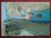 1964-C.P.circ-Israel-Ploiesti-Pachebot Adriatica-PAR AVION, Circulata, Printata