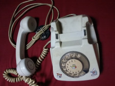 TELEFON VECHI CU DISC,TELEFON PERIOADA COMUNISTA/CEAUSISTA DE COLECTIE,T.GRATUIT foto