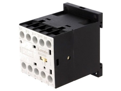 Contactor 3-poli NO 24VDC 12A foto
