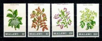Malawi 1971 - Flori, serie neuzata foto