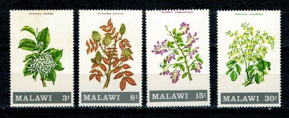 Malawi 1971 - Flori, serie neuzata