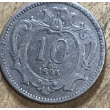 MNDSTR AUT102 - Austro-Ungaria - 10 heller 1894