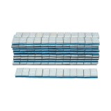 Contragreutati autoadezive zincate pentru echilibrare roti Fe 60g, 100 benzi/cutie