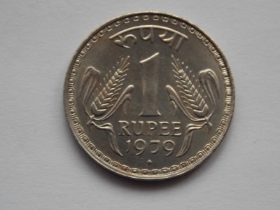 1 RUPEE 1979 INDIA-UNC foto