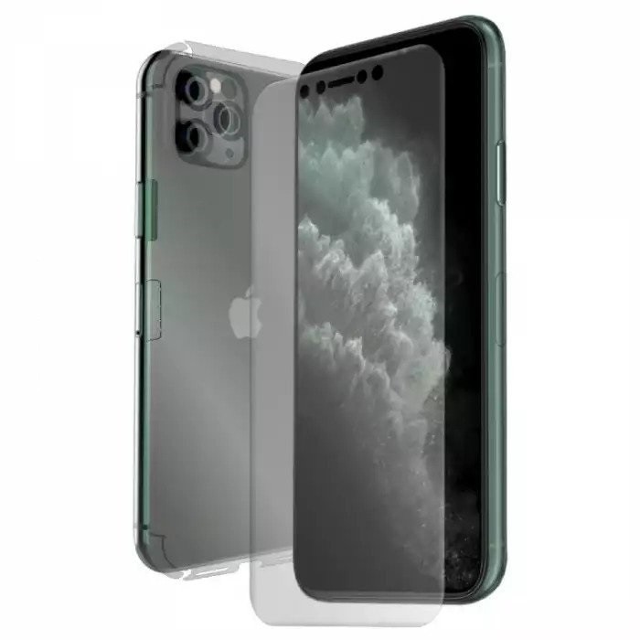 FOLIE ALIEN SURFACE iPhone 11 PRO MAX PROTECTIE FATA/SPATE/LATERALE + FIBER