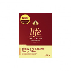 NIV Life Application Study Bible, Third Edition (Red Letter, Hardcover)
