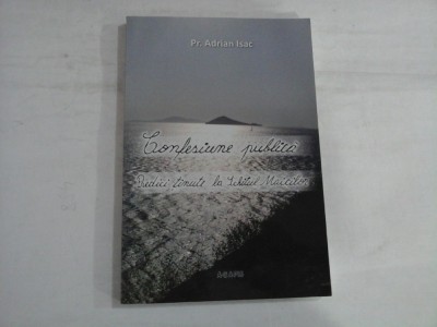 COMPLESIUNE PUBLICA - PR. ADRIAN ISAC foto
