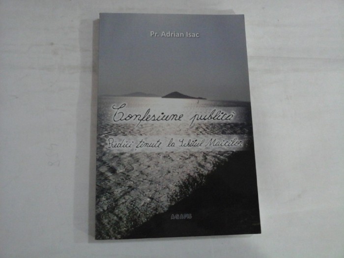 COMPLESIUNE PUBLICA - PR. ADRIAN ISAC