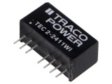 Convertor DC/DC 2W TRACO POWER 9-36V la 5V 400mA SIP8