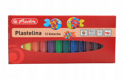 Set Plastilină Herlitz - 12 Culori Vibrante pentru Creativitate Fără Limite foto