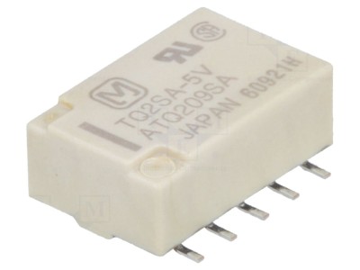 Releu electromagnetic DPDT 5VDC 2A foto