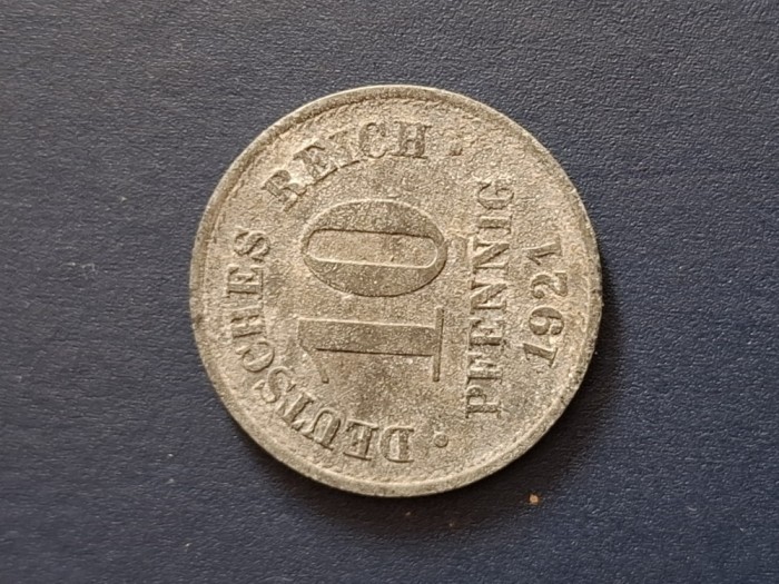 10 pfenning 1921