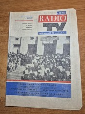 revista radio tv 16 - 22 septembrie 1973