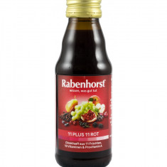 11 plus 11 Rosu suc de fructe, 125ml Rabenhorst