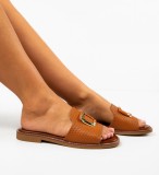 Cumpara ieftin Papuci dama Domhn Camel