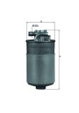 MAHLE KL 154 filtru combustibil