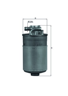 MAHLE KL 154 filtru combustibil