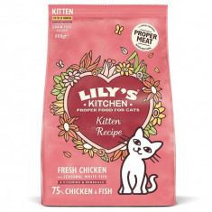 Lily's Kitchen Curious Kitten Chicken and Healthy Herbs Dry Food 800g