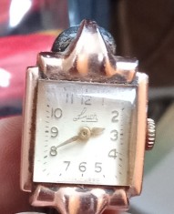 Ceas de m&acirc;nă damă 1 cm Luor mecanic, funcționează