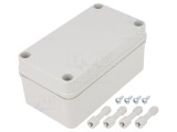 Carcasă universală ABS gri 80x140x65mm