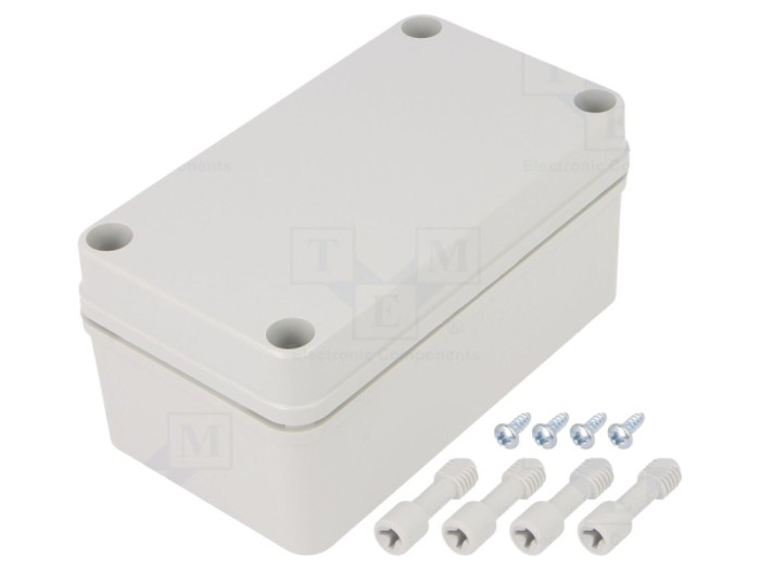 Carcasă universală ABS gri IP67