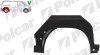 Segment reparatie aripa spate spate MERCEDES VITO / Clasa V (W638), 02.1996-01.2003, partea dreapta, metal galvanizat,, Rapid