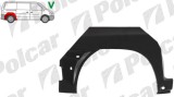 Segment reparatie aripa spate spate MERCEDES VITO / Clasa V (W638), 02.1996-01.2003, partea dreapta, metal galvanizat,, Rapid
