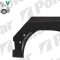 Segment reparatie aripa spate spate MERCEDES VITO / Clasa V (W638), 02.1996-01.2003, partea dreapta, metal galvanizat,