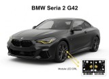 Set de 2 placute LED DRL galben CSL compatibil modul faruri cu LED BMW Seria 2 G42 G87