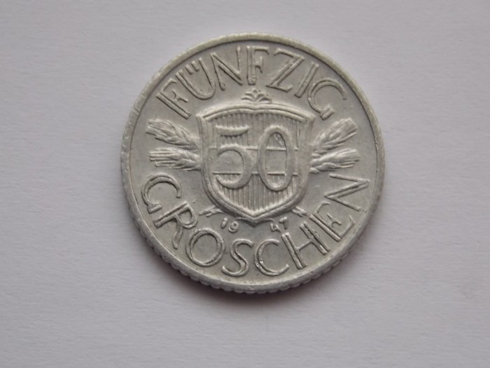 50 GROSCHEN 1947 AUSTRIA