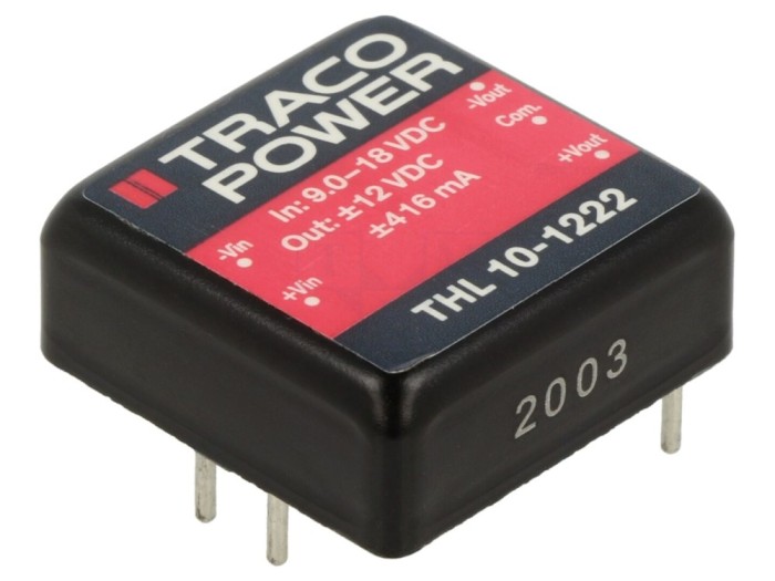 Convertor DC/DC 10W 12V/-12V