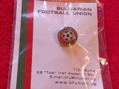 Insigna fotbal - Federatia de Fotbal din BULGARIA foto