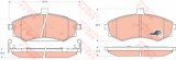 Set placute frana,frana disc HYUNDAI MATRIX (FC) (2001 - 2010) TRW GDB3378