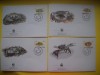 HOPCT PLIC FDC S NR 260 SET 4 FDC FAUNA-COCOS KEELING ISLANDS 2000