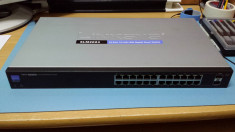 Switch Smart LINKSYS Business Series SLM2024 24 port 10 / 100 / 1000 Gigabit foto