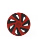 Set capace roti 15` vector red&amp;black 4buc