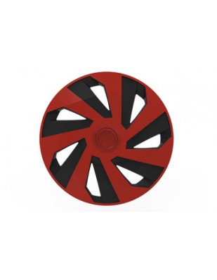 Set capace roti 15` vector red&amp;amp;black 4buc foto
